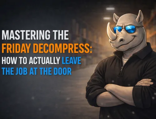 Mastering the Friday Decompress: How to Actually Leave the Job at the Door