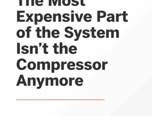 The Most Expensive Part of the System Isn’t the Compressor Anymore